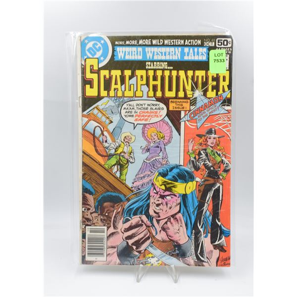 1978 DC WEIRD WESTERN TALES SCALPHUNTER #48