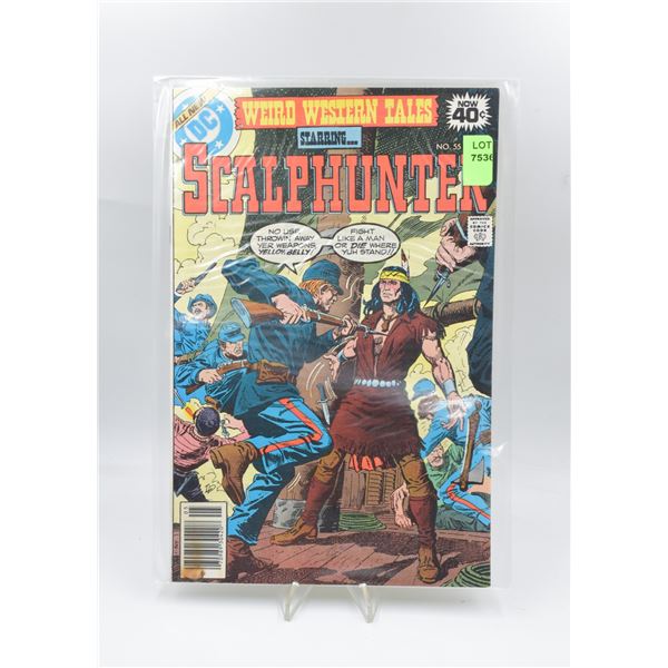 1979 DC WEIRD WESTERN TALES SCALPHUNTER #55