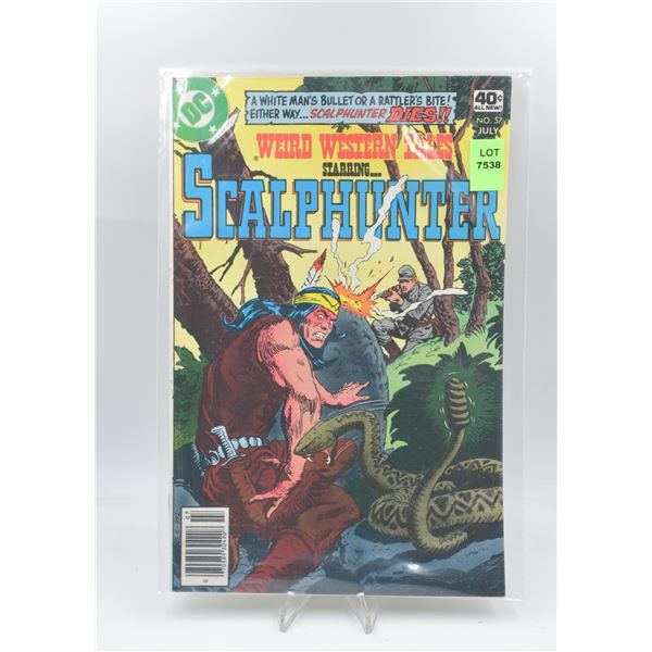 1979 DC WEIRD WESTERN TALES SCALPHUNTER #57