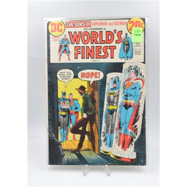 1973 DC WORLD'S FINEST #216