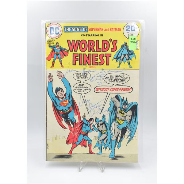 1974 DC WORLD'S FINEST COMICS #221
