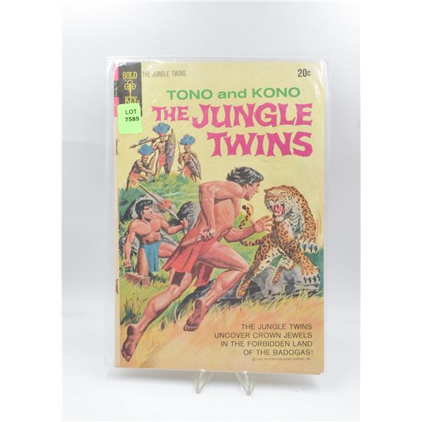 1972 GOLD KEY THE JUNGLE TWINS #1