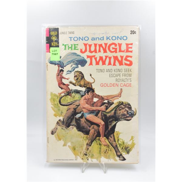 1973 GOLD KEY THE JUNGLE TWINS #7