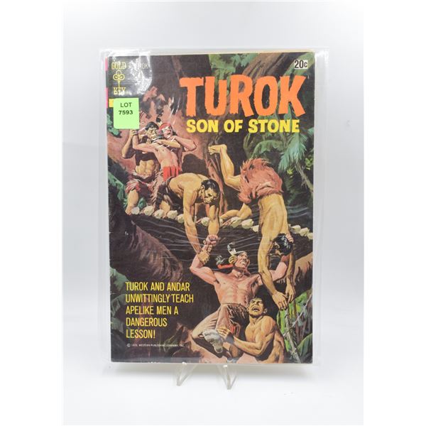 1968 GOLD KEY TUROK SON OF STONE #61