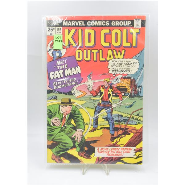 1974 MARVEL KID COLT OUTLAW #192