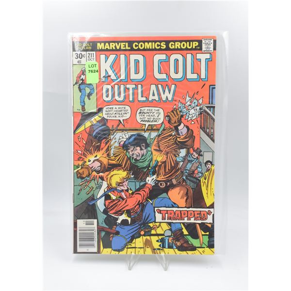 1976 MARVEL KID COLT OUTLAW #211