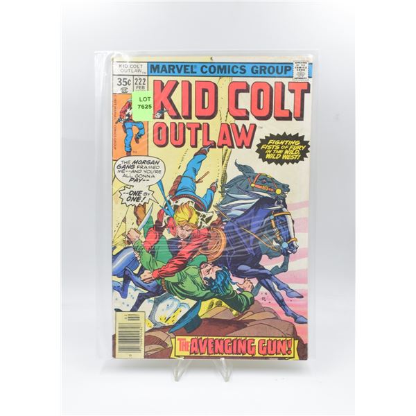 1978 MARVEL KID COLT OUTLAW #222