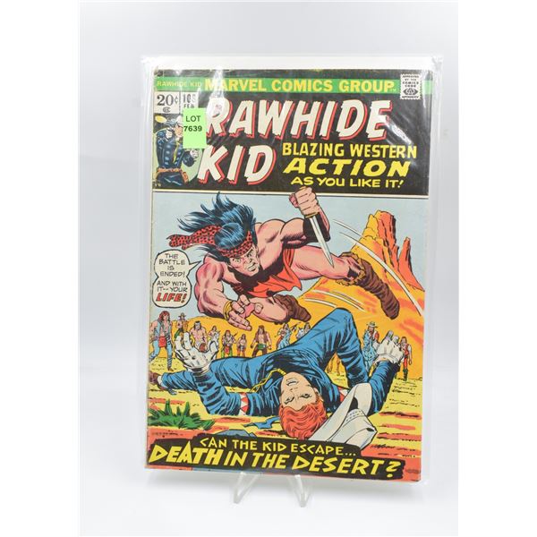 1972 MARVEL RAWHIDE KID #108