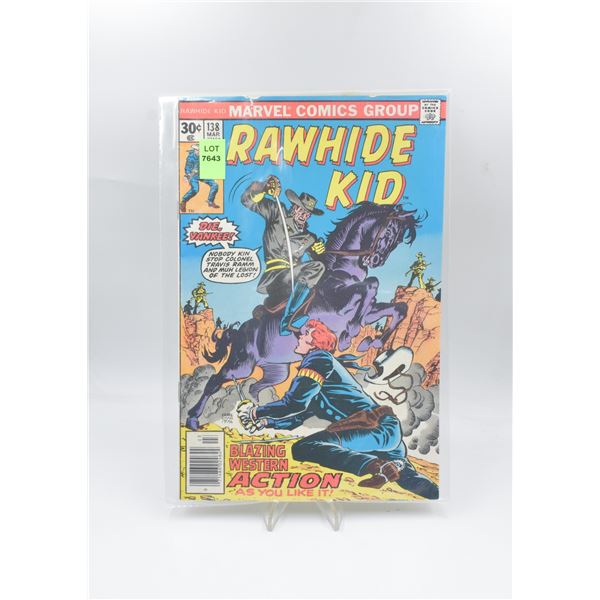 1977 MARVEL RAWHIDE KID #138