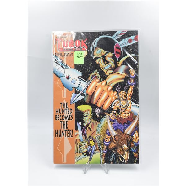 1995 VALIANT TUROK DINOSAUR HUNTER #21