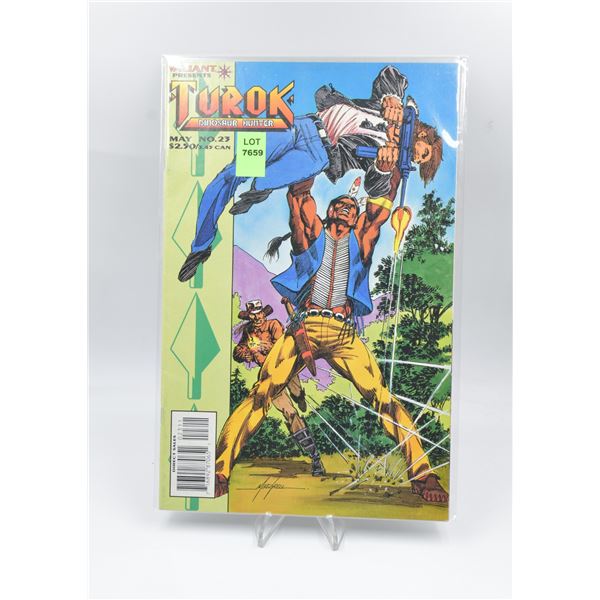 1995 VALIANT TUROK DINOSAUR HUNTER #23