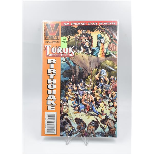 1995 VALIANT TUROK DINOSAUR HUNTER #25