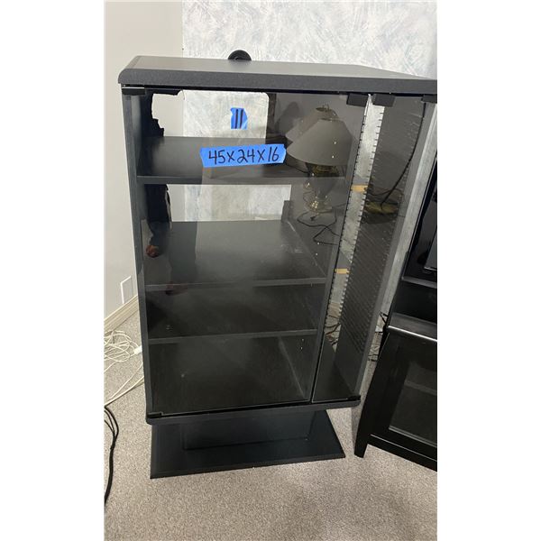 Sterio stand with built in CD holders 45 x 24 x 16 inches