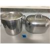Image 1 : 2 Large cooking pots