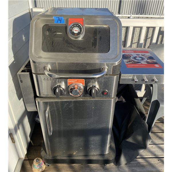 Vido by Panderno brand BBQ with cover - propane