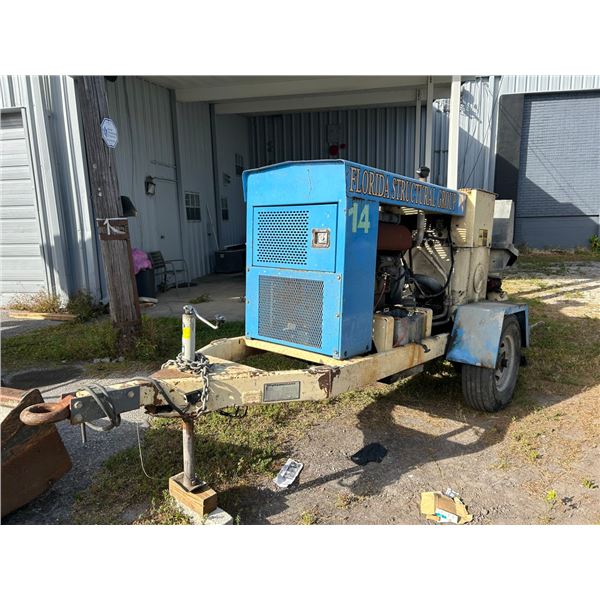 2001 Putzmeister #TK30 Concrete Pump, 1931 Hrs. - Vin # 30222 - Nds. Service