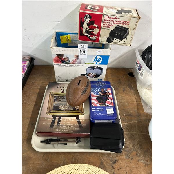 Letter Opener, Photo Printer, Piggy Bank, Wallets