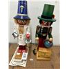 Image 1 : 2-Steinbach Christopher Columbus/Professor Nutcracker - 2 X $