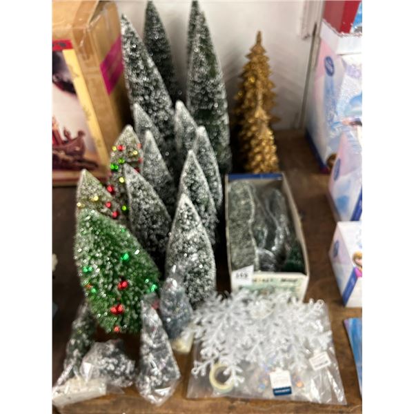 Asst. Christmas Tree Miniature Décor