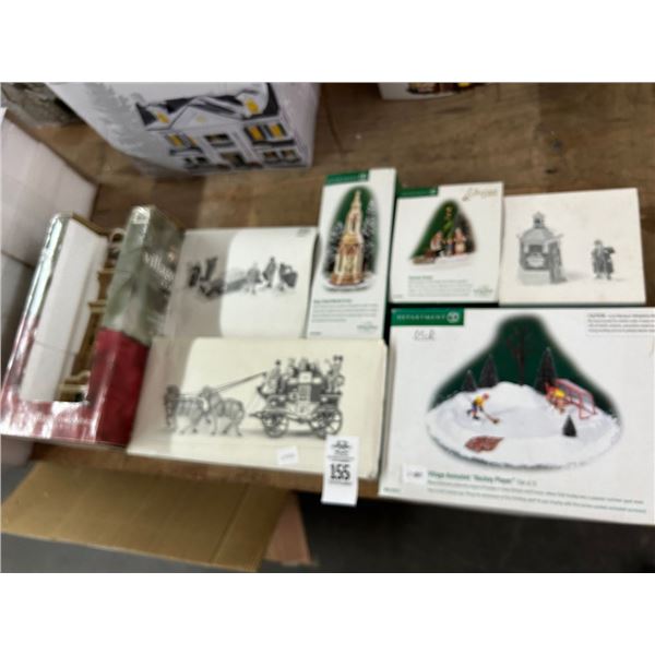 7-Dept. 56/Other Village Accessory - 7 X $