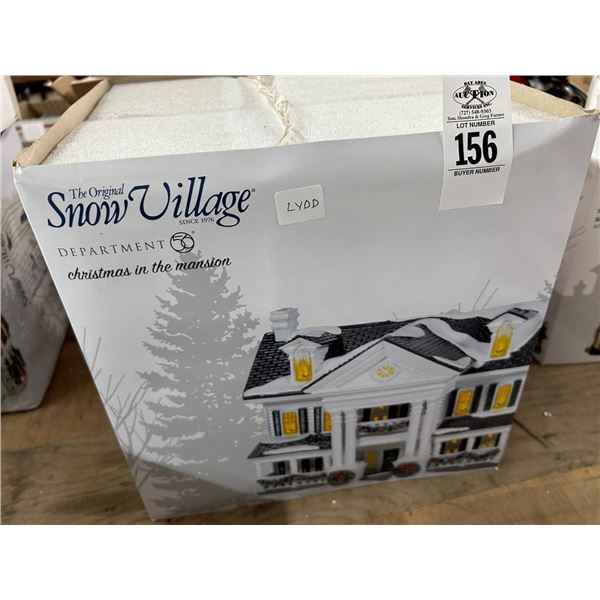 Dept. 56 Snow Village Mansion