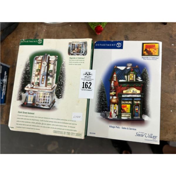 2-Dept. 56 Snow Houses - 2 X $