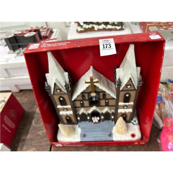 LED  15"  Musical Cathedral