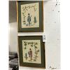 Image 1 : Oriental Needlepoint Wall Art - 2