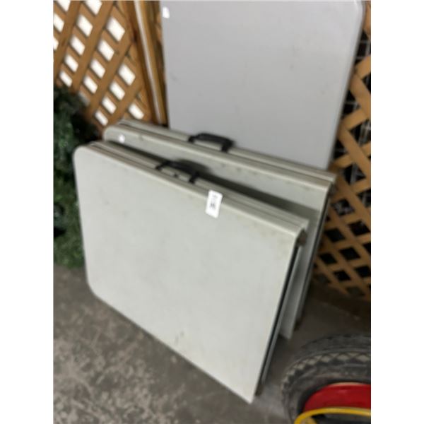 4- 6'/4' Folding Banquet Tables - 4 X $