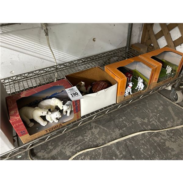 Bear/Dalmation Halloween Figurine Sets