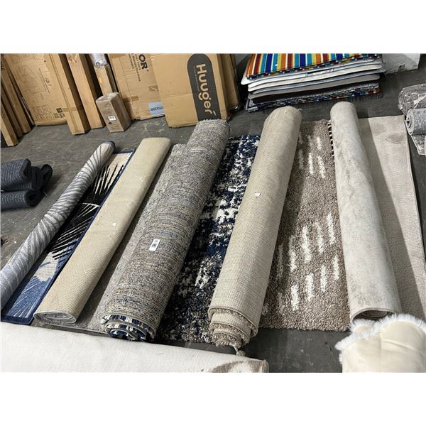 5-Approx. 5'  X  8'  Area Rugs - 5 X $