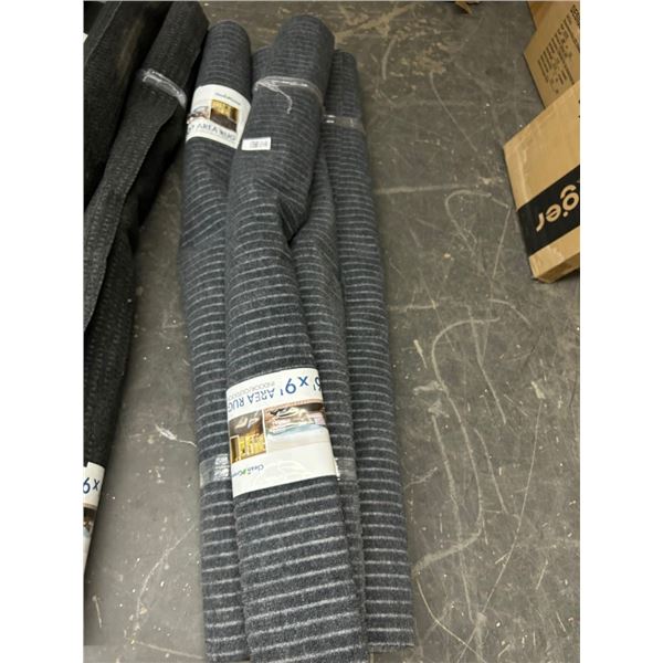 4-Clean Green Indoor/Outdoor Grey Area Rugs - 4 X $