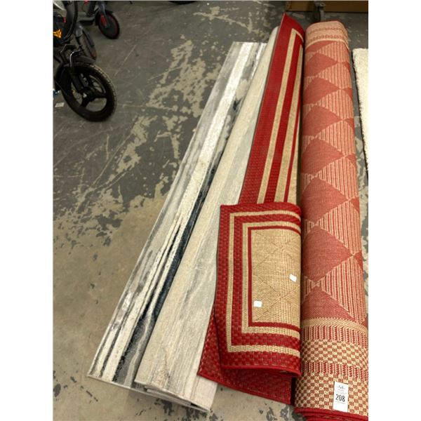 2-Approx.  8'  X  10'  Area Rugs - 2 X $