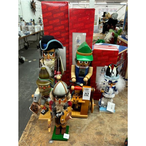 5-Steinbach/Hollywood Collector Nutcrackers - 5 X $
