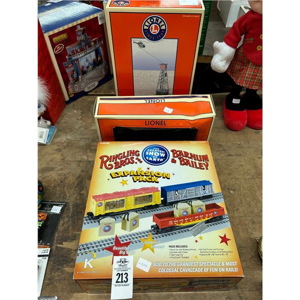Ringling Brothers Train Accessories w/Lionel Accessories