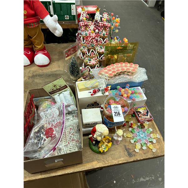 Christmas Gum Drop Trees, Accessories