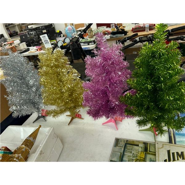 Woner Shop Decorator Tinsel Trees - 4