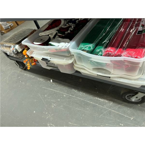 Tissue Paper, Stockings, Ribbon/Bows, Holiday Décor