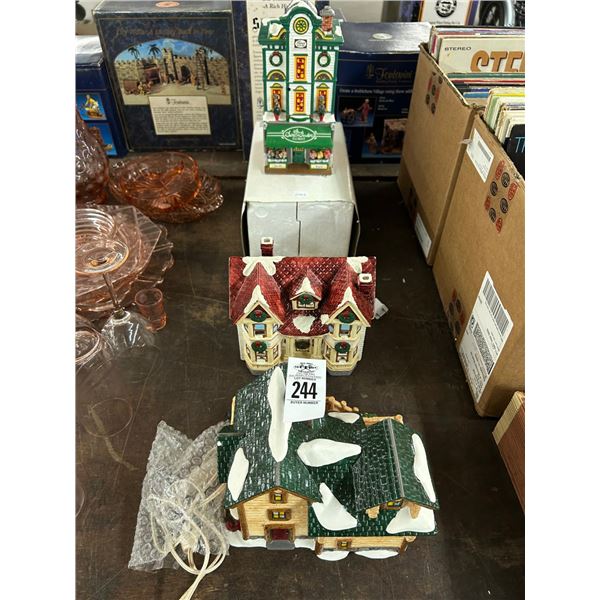 3-Dept. 56 Snow Houses - 3 X $