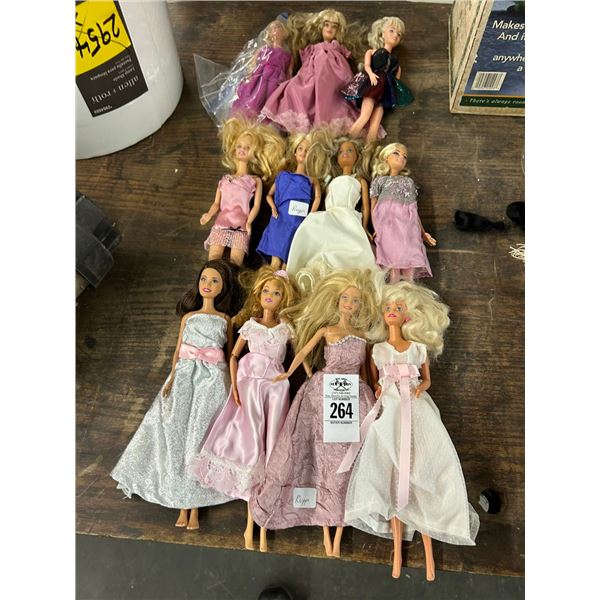 11-Collector Barbies - 11 X $