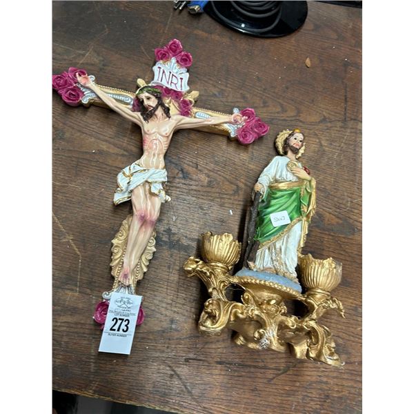 Religious Wall Décor, Candle Sconce