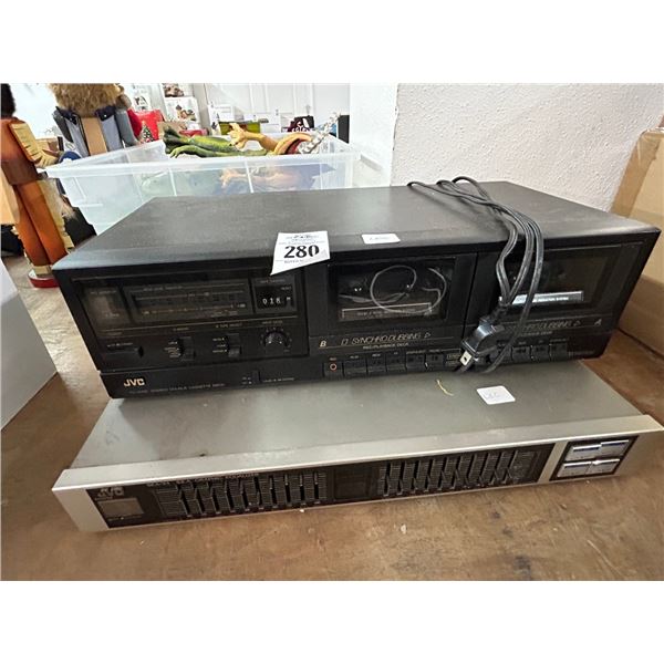 JVC Cassette Player, Equalizer
