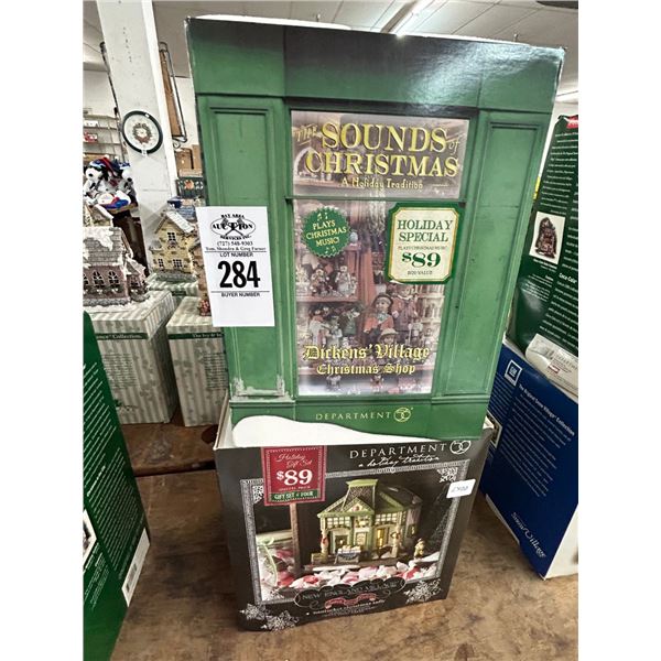 2-Dept. 56 Christmas Houses - 2 X $