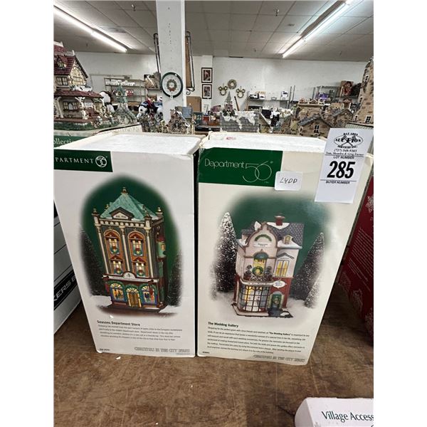 2-Dept. 56 Snow Houses - 2 X $