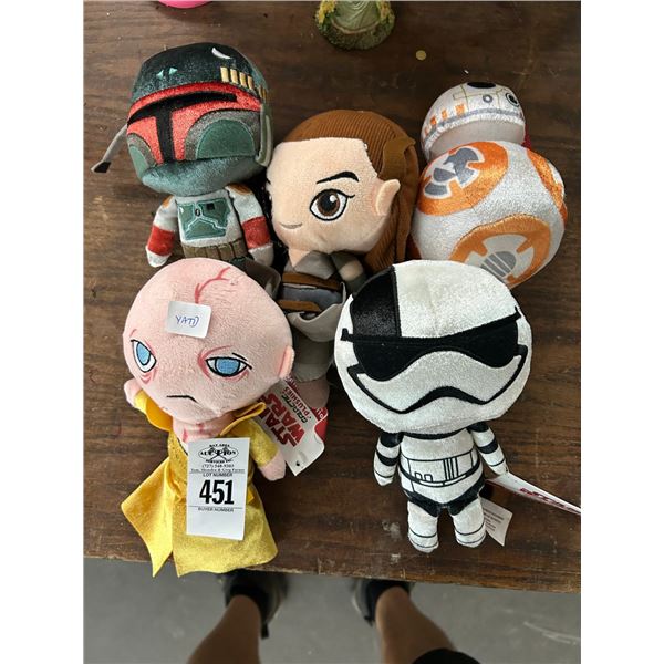 Star Wars/Other Plush Toy Collectibles
