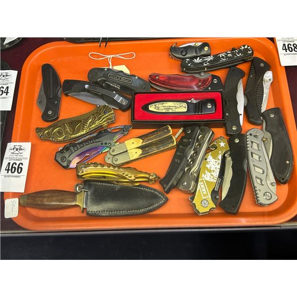 Asst. Pocket/Belt Knives w/Smith & Wesson