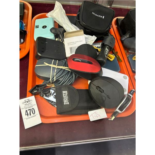 Multi Tool, Camera, Computer Mouse, Travel Items