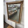 Image 1 : Ornately Framed Beveled Mirror - 20"  X  30"  - No Shipping