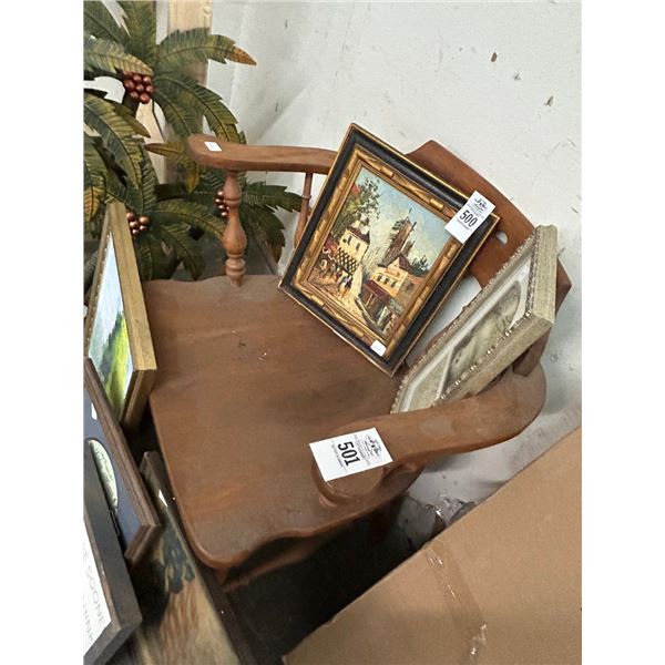 Old Spindle Back Armchair