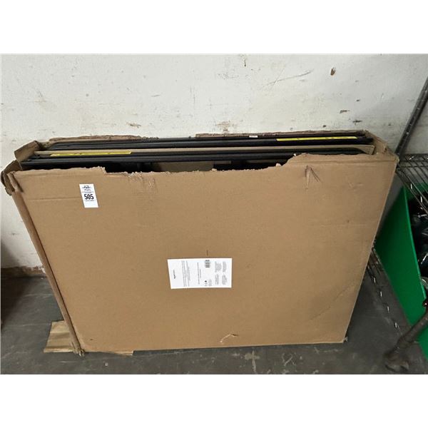 Foldable Metal Platform Bed Frame - Queen Size